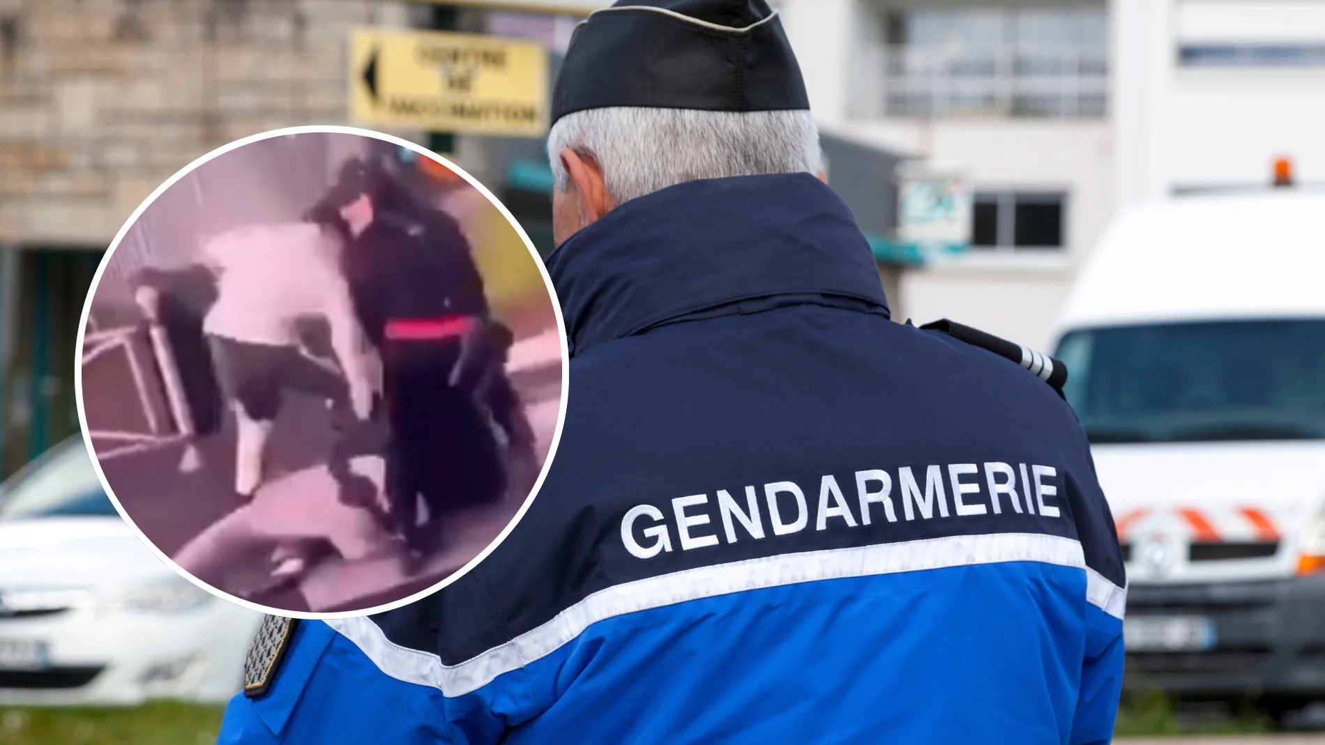 Un impactante video viral muestra la brutal paliza con la que tres individuos torturaron a un policía francés