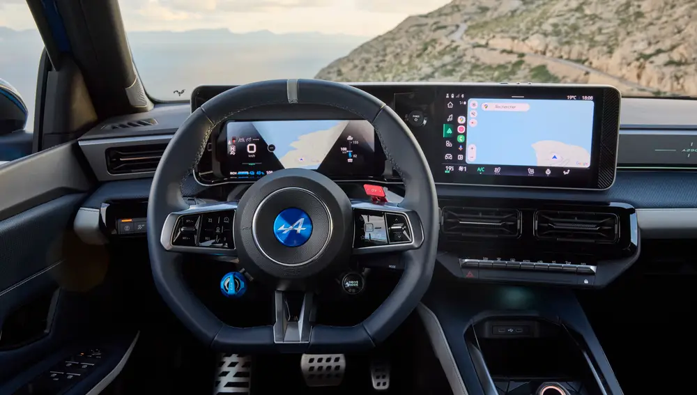 Interior del Alpine A290 GTS