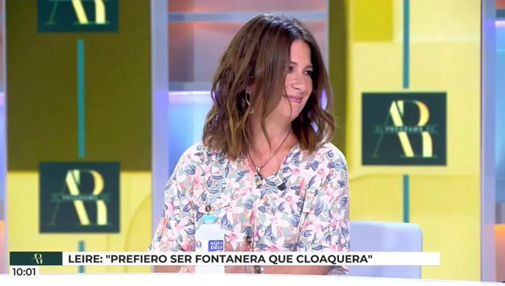Leire Díaz en el Programa de Ana Rosa