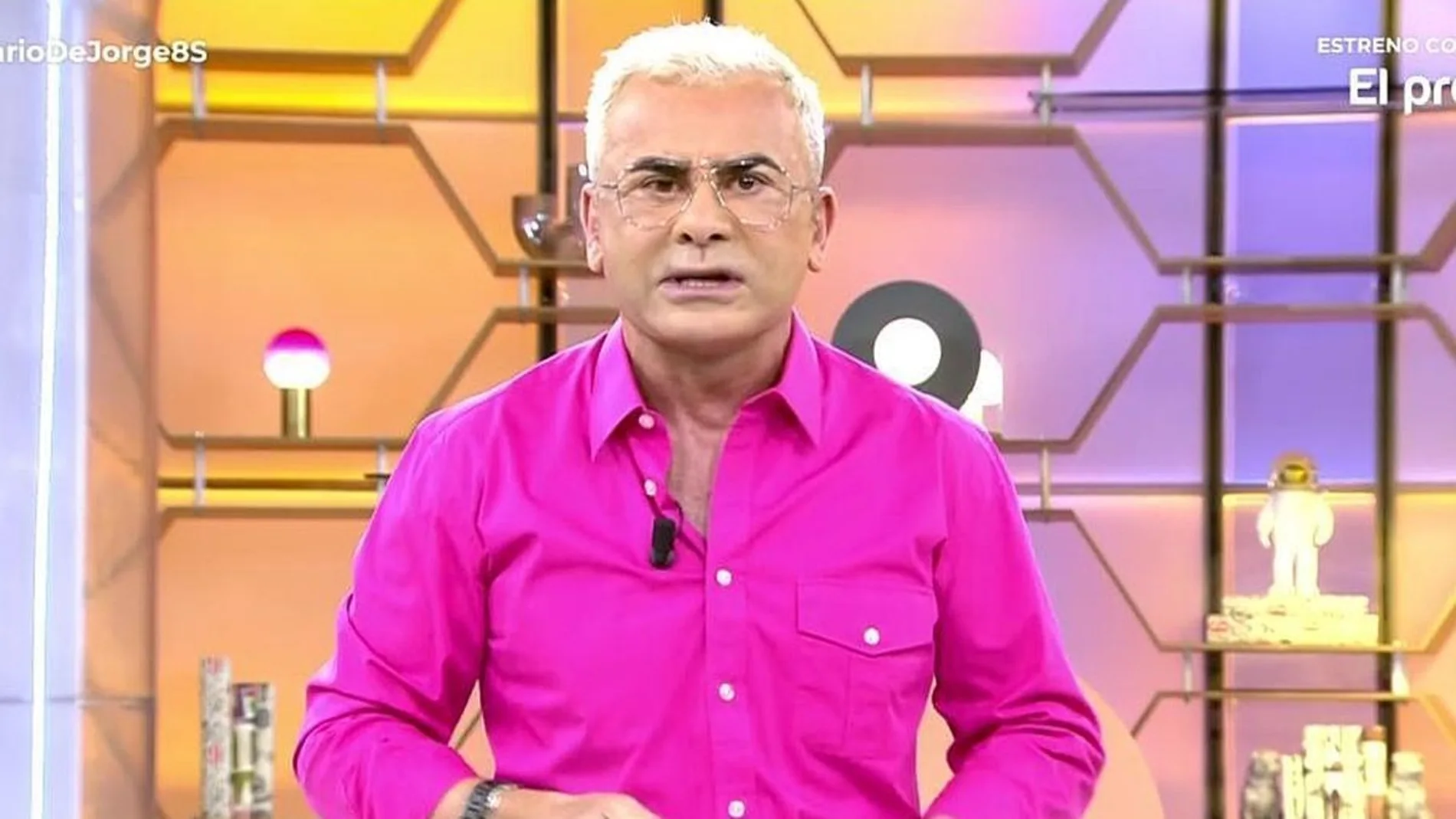 Jorge Javier Vázquez con su nueva cara