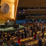 La Asamblea General de la ONU aprueba por amplia mayoría un texto en favor de crear un Estado palestino