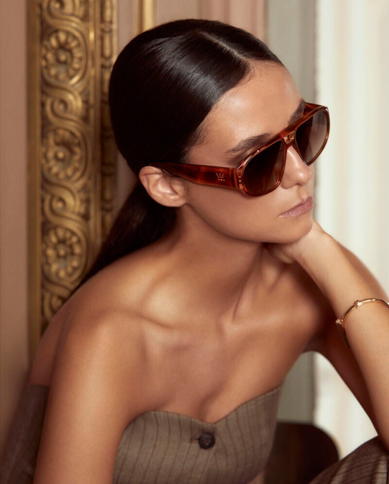 Victoria Federica como modelo de gafas.