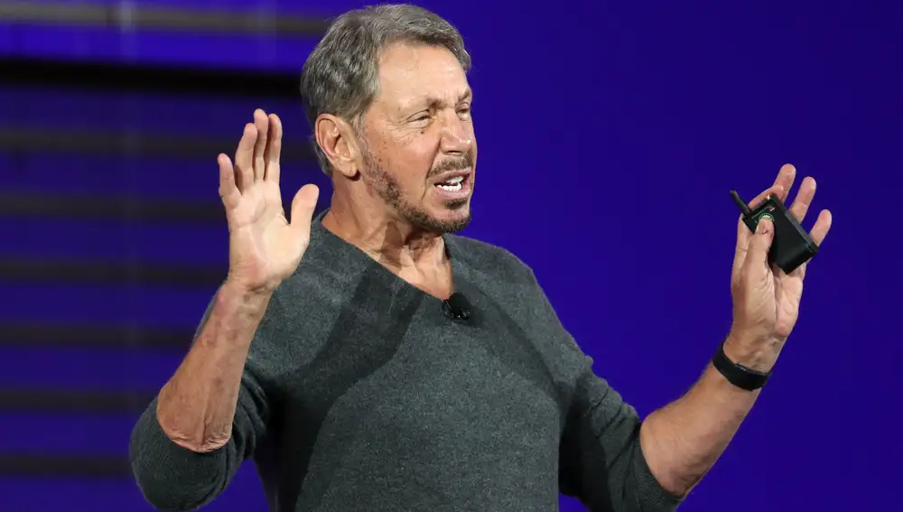 SAN FRANCISCO, CALIFORNIA - SEPTEMBER 16: Oracle chairman of the board and chief technology officer Larry Ellison delivers a keynote address during the 2019 Oracle OpenWorld on September 16, 2019 in San Francisco, California. Oracle chairman of the board and chief technology officer Larry Ellison kicked off the 2019 Oracle OpenWorld with a keynote address. The annual convention runs through September 19.