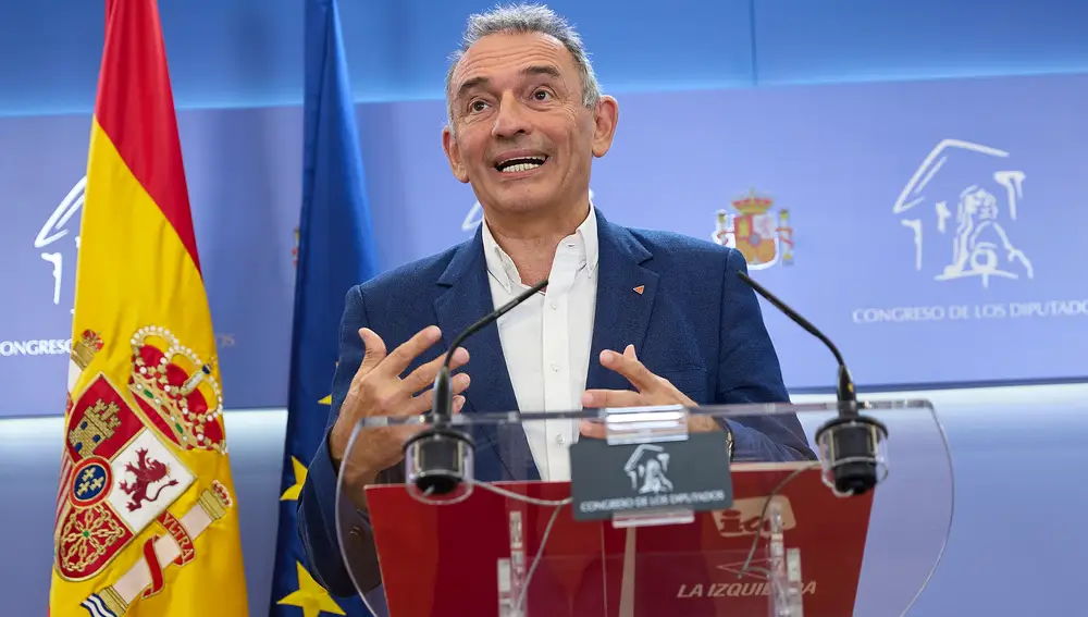 Enrique Santiago comparece en el Congreso de los Diputados