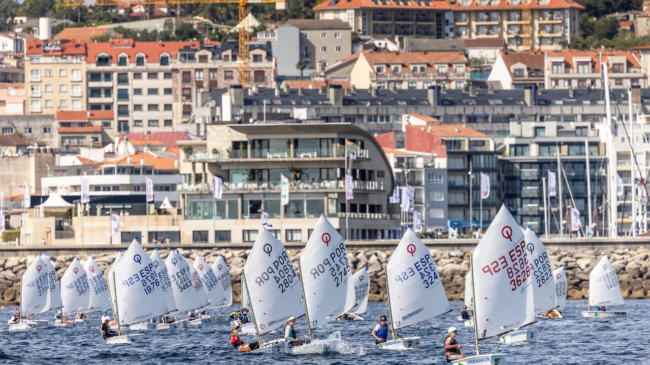 El "Alibabá II", primer líder de la Regata Rey Juan Carlos I-El Corte Inglés Máster