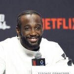 Presentación del combate entre Saúl 'Canelo' Álvarez y Terence Crawford en Las Vegas