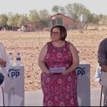 Mila Marcos durante las jornadas del PP en Membrilla (Ciudad Real)