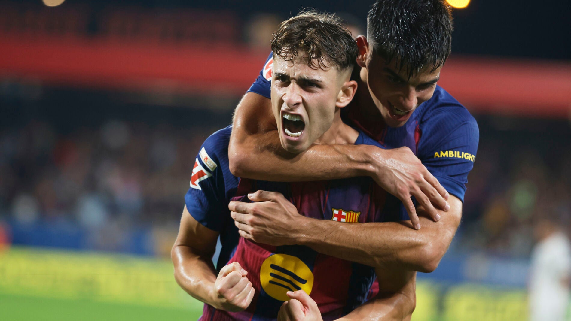 El Barcelona golea al Valencia (6-0) con dobletes de Fermín, Raphinha y Lewandowski