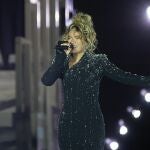 Karol G en un concierto en el Vaticano.