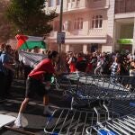Imagen del espectáculo que se vivió en la última jornada de La Vuelta el pasado domingo