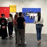 El artista murciano Moisés Yagües exhibe su obra en prestigiosas ferias de Nueva York y Berlín