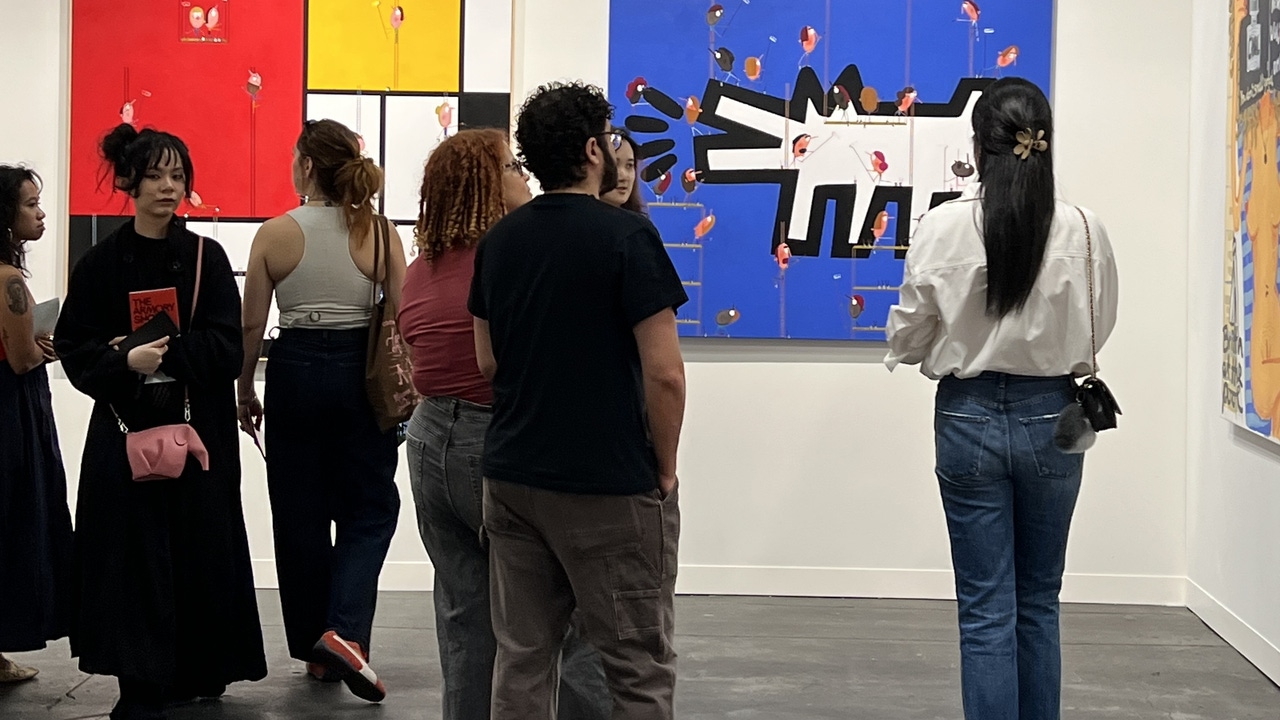 El artista murciano Moisés Yagües exhibe su obra en prestigiosas ferias de Nueva York y Berlín