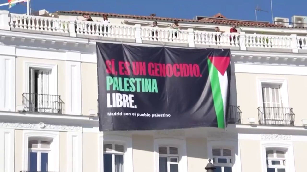 Más Madrid usa la Vuelta para retratar a Ayuso como aliada de Netanyahu