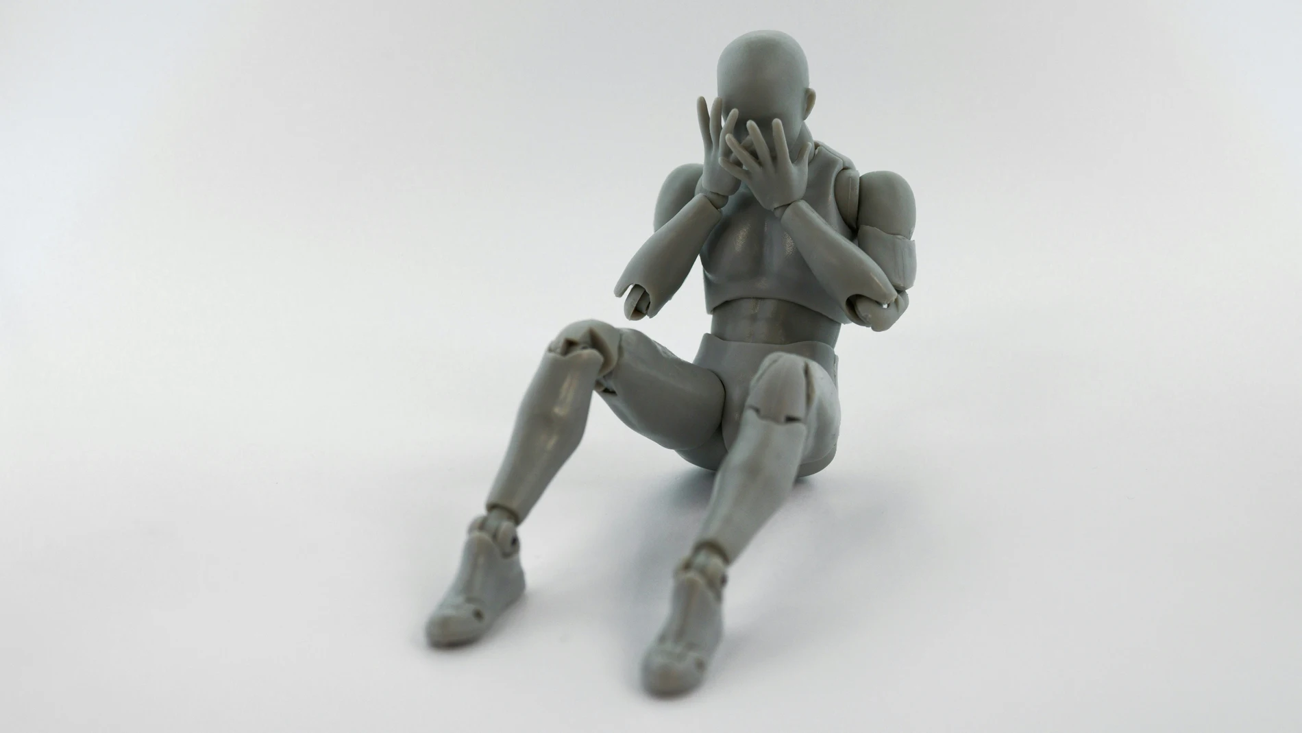 Un robot triste