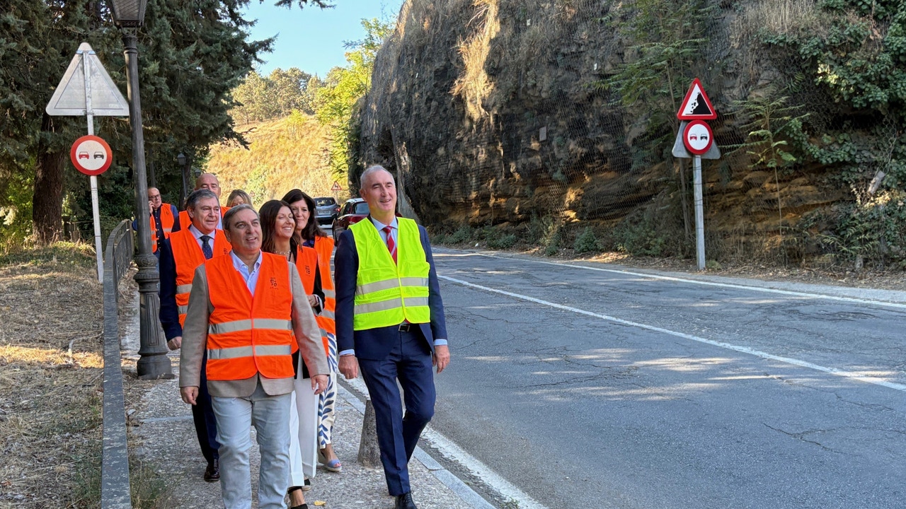 La Junta mejora la Cuesta de los Hoyos, una carretera clave para acceder a Segovia