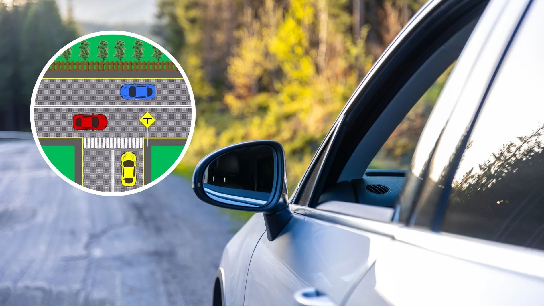 La DGT aclara la duda: ¿quién tiene prioridad de paso en un cruce en T?