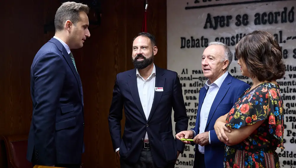 El presidente de Enusa, Mariano Moreno Pavón, comparece en la comisión de investigación sobre el ‘caso Koldo’ en el Senado