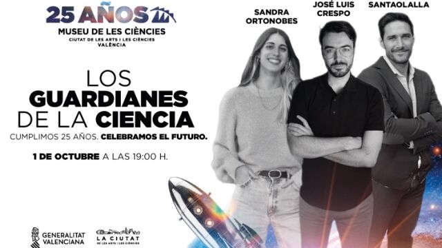 Los "influencers" más conocidos del ámbito científico, en una conferencia en el Museu de les Ciències de Valencia