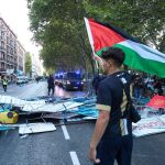 Movimiento contra la Intolerancia detecta "crispación" tras las protestas propalestinas de la Vuelta en Madrid