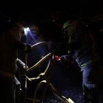 Cinco brigadistas heridos con quemaduras de diferente consideración en el incendio de Barreiros (Lugo)