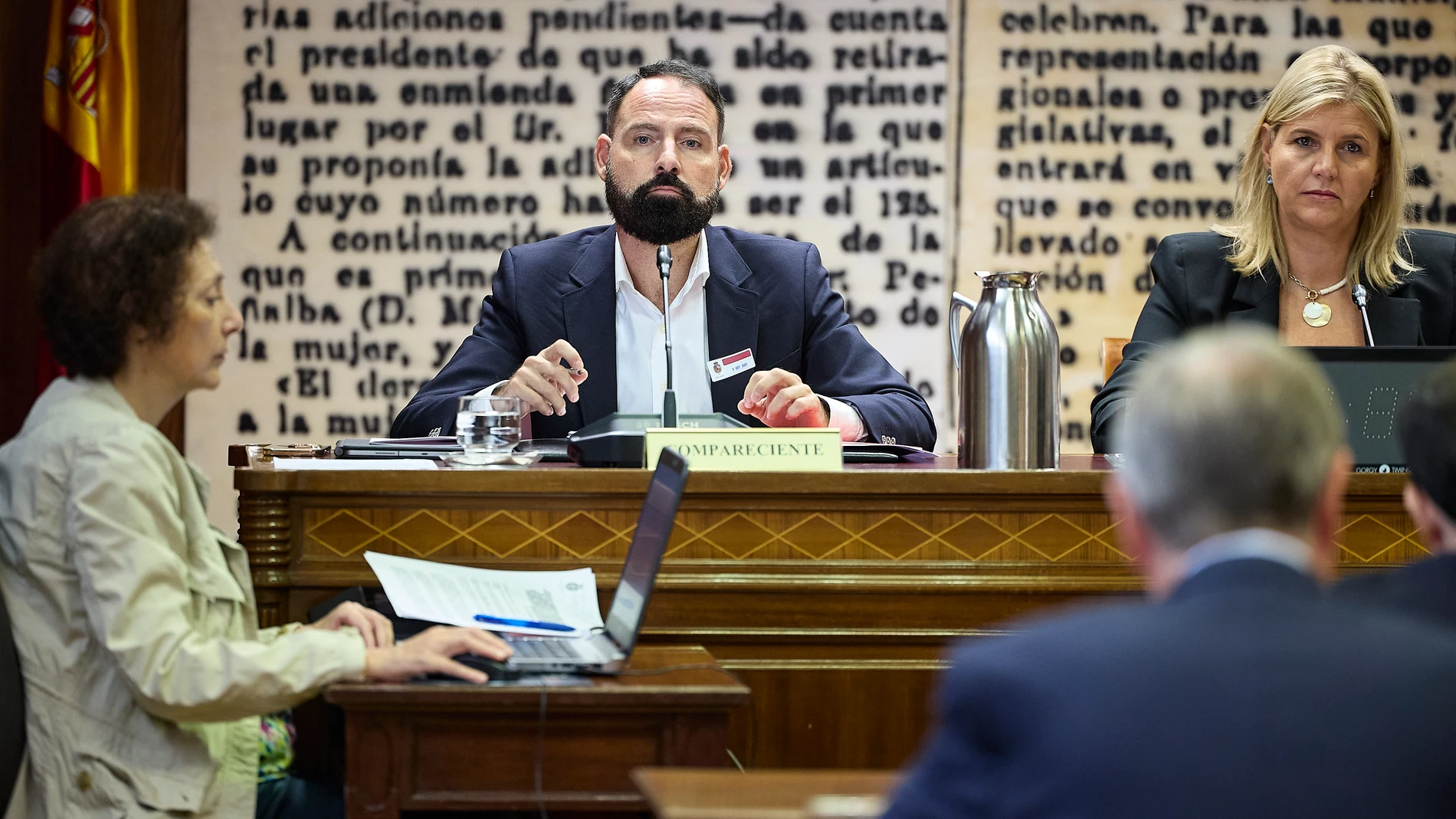 El presidente de Enusa, Mariano Moreno Pavón, comparece en la comisión de investigación sobre el ‘caso Koldo’, en el Senado, a 15 de septiembre de 2025, en Madrid (España). 15 SEPTIEMBRE 2025;MARIANO MORENO;SENADO;KOLDO Jesús Hellín / Europa Press 15/09/2025