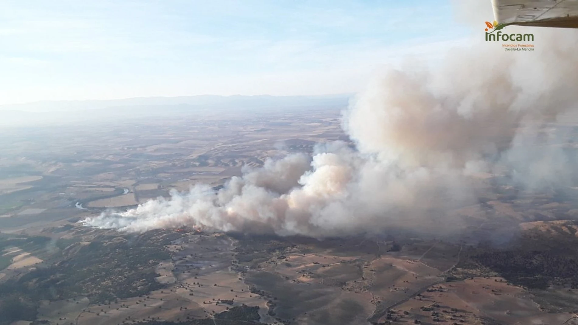 Incendio forestal de Polán (Toledo)