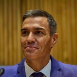 El presidente del Gobierno, Pedro Sánchez, preside la reunion del grupo PSOE en el Congreso de los Diputados. 