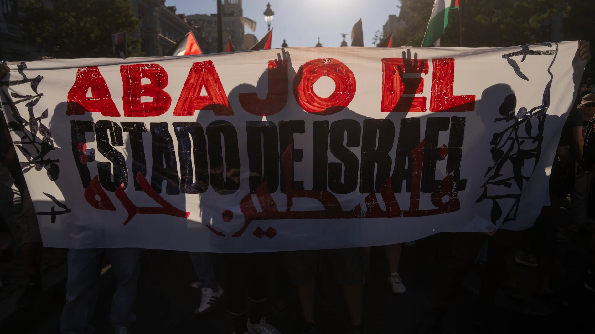 Protestas por la participación de Israel y en apoyo a Palestina en La Vuelta Ciclista
