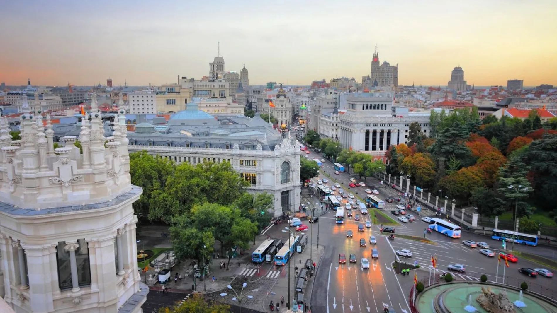 Imagen de la ciudad de Madrid