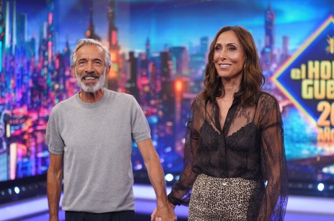 Imanol Arias y María Barranco en 'El Hormiguero'