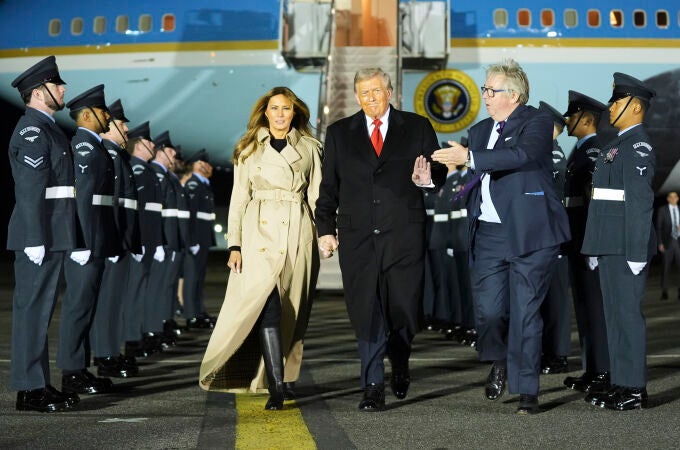 El look de Melania Trump.