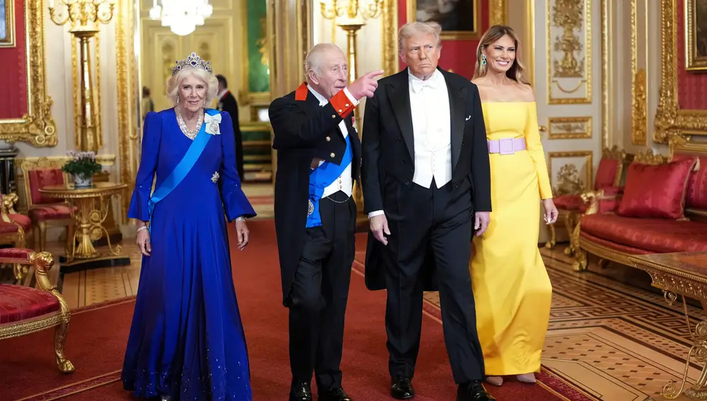Trump Britain Royals