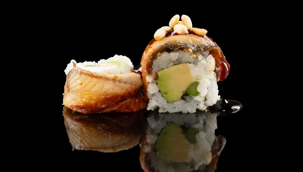 Unagi Roll restaurante de comida japonesa Enkai