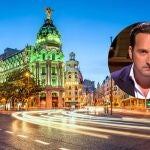 Imagen de Iker Jiménez en la ciudad de Madrid