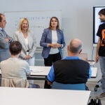 La consejera de Educación, Rocío Lucas, visita la ampliación del Centro Integrado de Formación Profesional (CIFP) ‘Pico Frentes’, en Soria