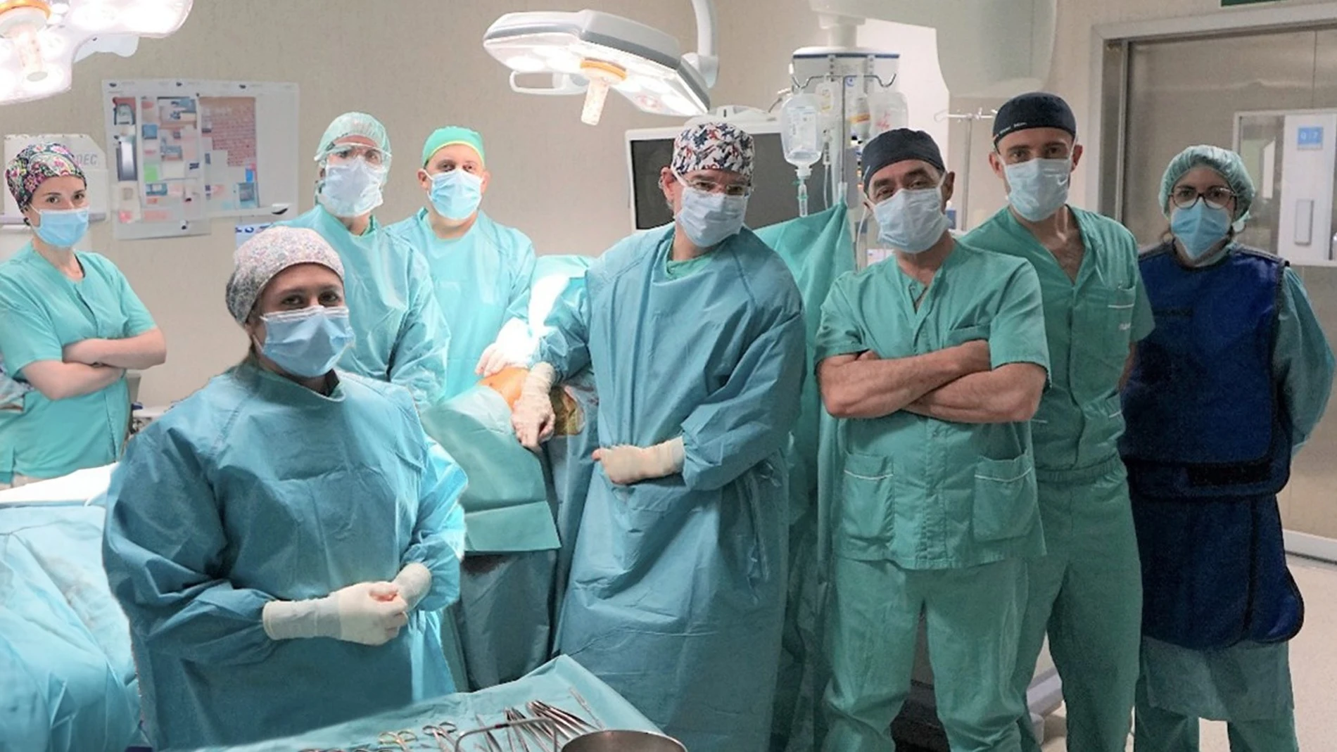 El equipo de la Unidad Multidisciplinar de Sarcoma del hospital