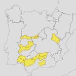Mapa que refleja los avisos meteorológicos registrados para este miércoles, 17 de septiembre