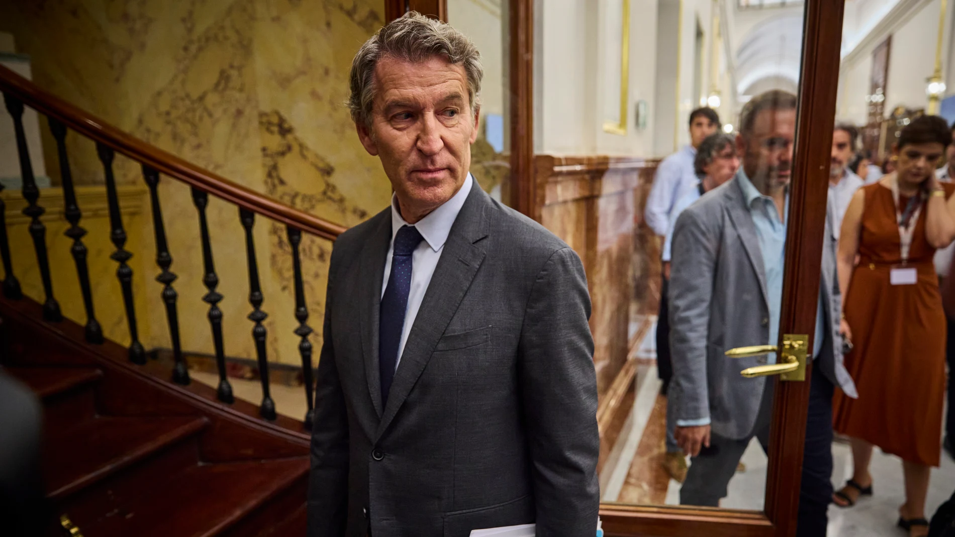 Sesión de control al Gobierno en el Congreso de los Diputados. Comparecen el presidente del Gobierno Pedro Sánchez, María Jesús Montero, Félix Bolaños, Fernando Grande-Marlaska, Oscar Puente. Asisten por el PP Alberto Nuñez Feijoo, Ester Muñoz, Miguel Tellado, por Vox Santiago Abascal, y Gabriel Rufian (ERC), Míriam Nogueras (Junts per Catalunya) y Mertxe Aizpurua por (Bildu)© Alberto R. Roldán / Diario La Razón.17 09 2025