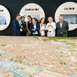 Almeida presenta el sistema de balizas de Waze para la navegación guiada en los túneles de la M-30 
