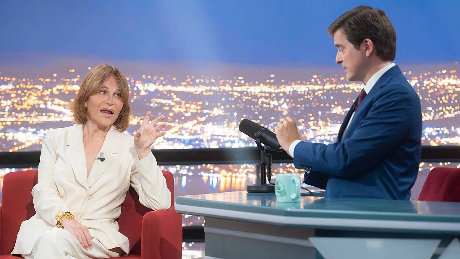 Antonia San Juan, entrevistada por Marc Giró en el programa 'Late Xou'