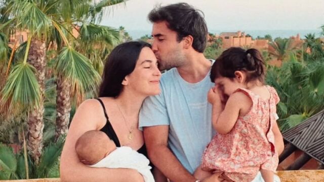 Pedro Castillo y su familia