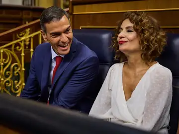 Sesión de control al Gobierno en el Congreso de los Diputados. Comparecen el presidente del Gobierno Pedro Sánchez, María Jesús Montero, Félix Bolaños, Fernando Grande-Marlaska, Oscar Puente. Asisten por el PP Alberto Nuñez Feijoo, Ester Muñoz, Miguel Tellado, por Vox Santiago Abascal, y Gabriel Rufian (ERC), Míriam Nogueras (Junts per Catalunya) y Mertxe Aizpurua por (Bildu) Sesión de control al Gobierno en el Congreso de los Diputados. Comparecen el presidente del Gobierno Pedro Sánchez, María Jesús Montero, Félix Bolaños, Fernando Grande-Marlaska, Oscar Puente. Asisten por el PP Alberto Nuñez Feijoo, Ester Muñoz, Miguel Tellado, por Vox Santiago Abascal, y Gabriel Rufian (ERC), Míriam Nogueras (Junts per Catalunya) y Mertxe Aizpurua por (Bildu)