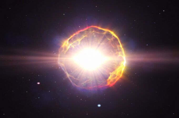 Explosión de una supernova
