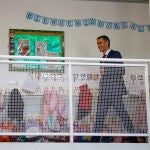 Pedro Sánchez visita las instalaciones de la escuela infantil Casa de los Niños