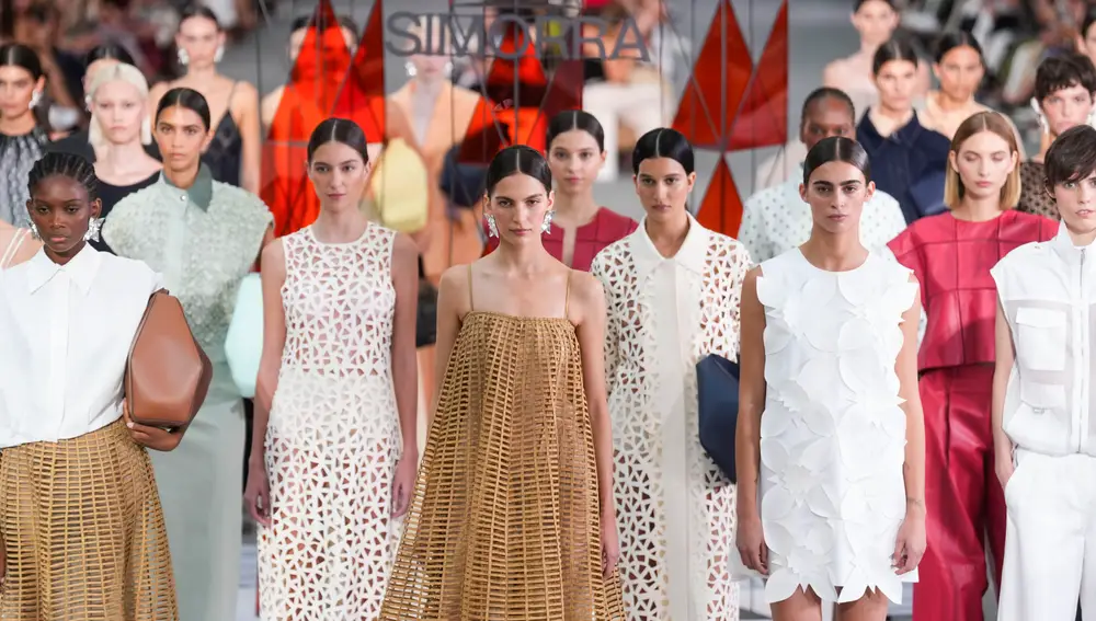 Desfile de Simorra en la Mercedes-Benz Madrid Fashion Week