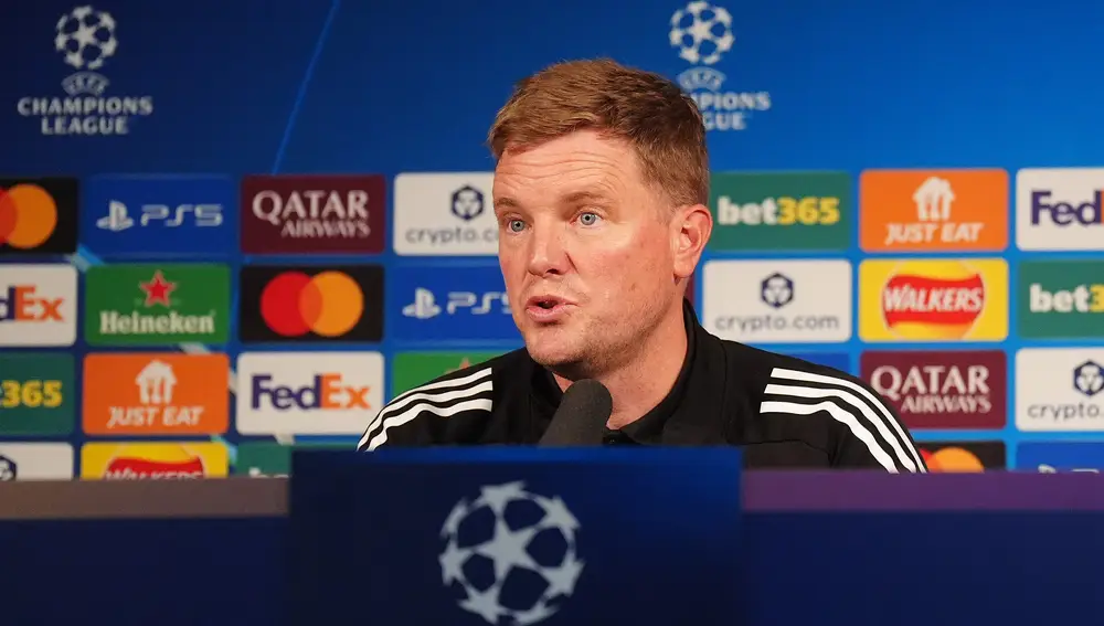 UEFA Champions League - Newcastle United Press Conference