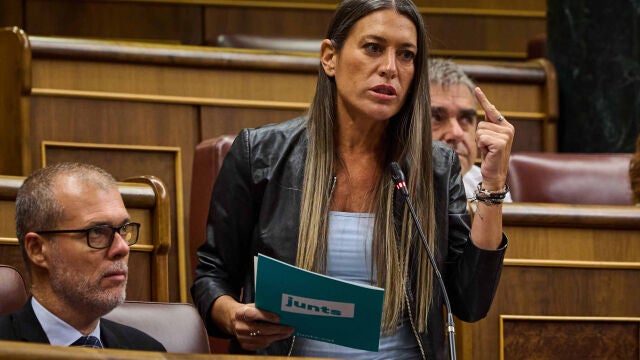 La portavoz de Junts en el Congreso de los Diputados, Míriam Nogueras La portavoz de Junts en el Congreso de los Diputados, Míriam Nogueras