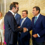 El consejero de Economía y Hacienda y portavoz, Carlos Fernández Carriedo, participa en el Consejo Interterritorial de Internacionalización para analizar el acuerdo arancelario entre la Unión Europea y Estados Unidos