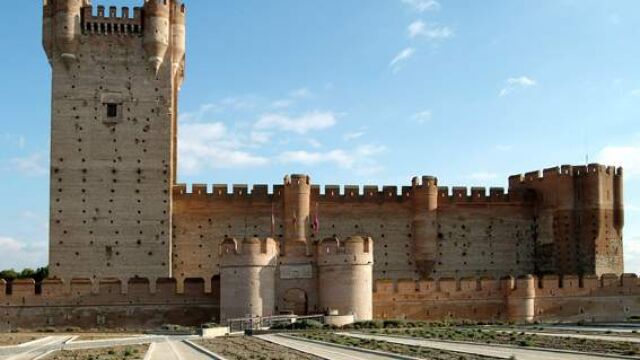 Castillo de La Mota de la localidad vallisoletana de Medina del Campo