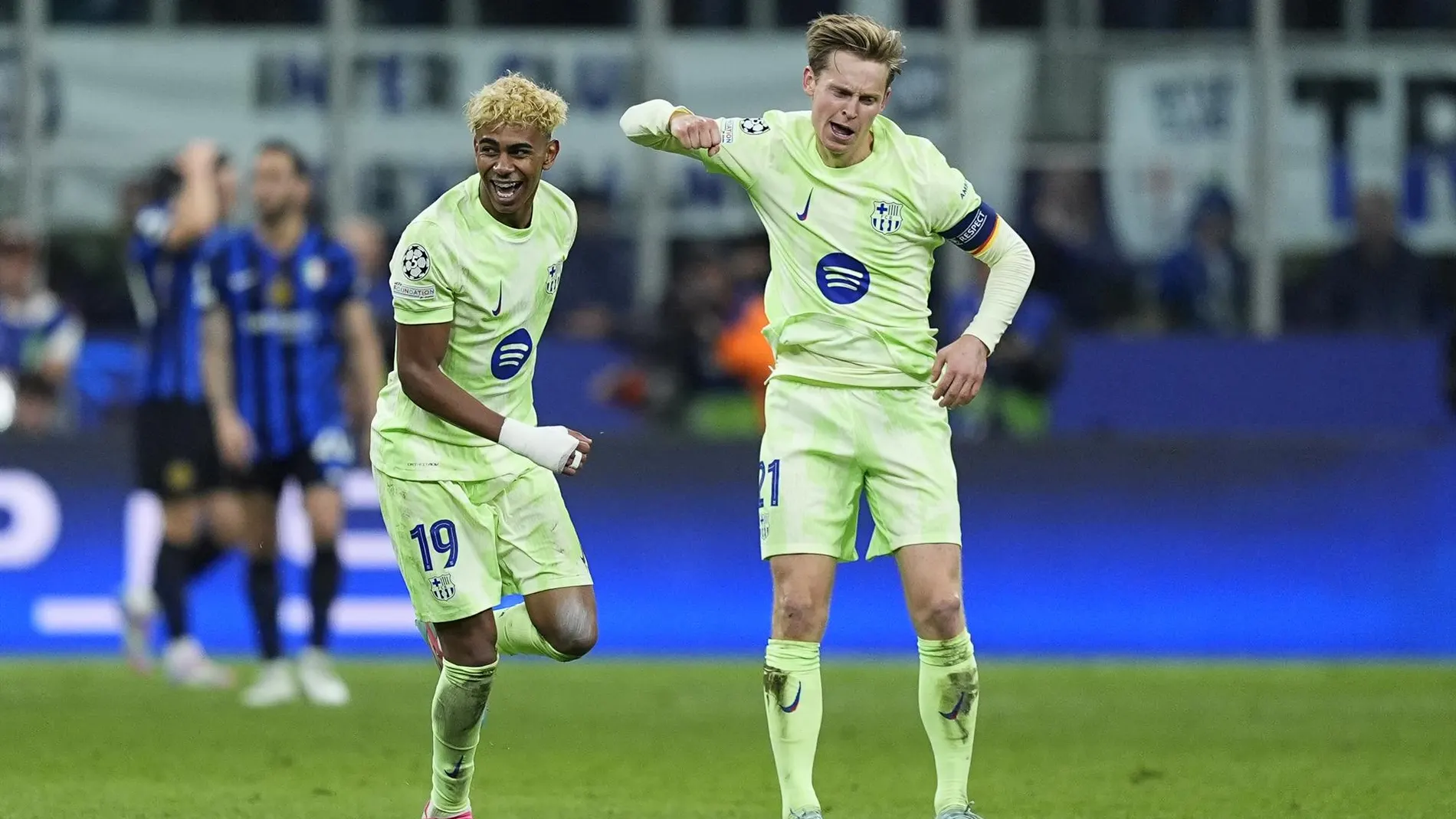 Fútbol/Champions.- Lamine Yamal no estará ante el Newcastle y Frenkie De Jong recibe el alta